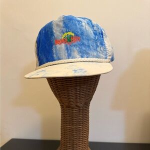Bogey Hills Blue and White Tie Dye Cap